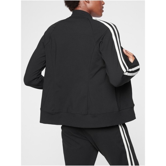Athleta Jackets & Coats Nwt Athleta Circa Track Jacket Black Poshmark
